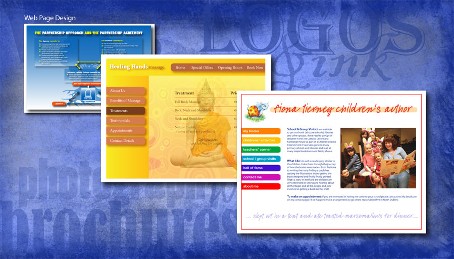 Web Site Design Samples