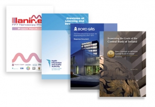 brochure report design reports design