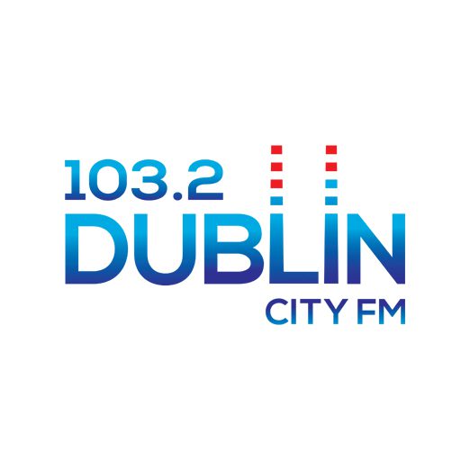 Dublin_City_FM_Logo_Design where the Iconic Dublin Chimneys mirror equalizer sound bars