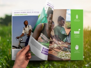 OXFAM Annual Report Design 2017