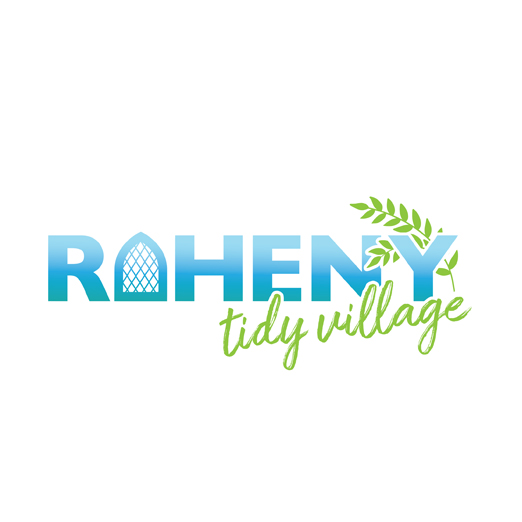 We used the iconic cottage window of the Crescent cottages in the village to be central in the logo, replacing the 'A 'in Raheny. The cottages represent the long history of the village. The graduated blue represents the sea and the simple green branch represents the abundant nature in Raheny.