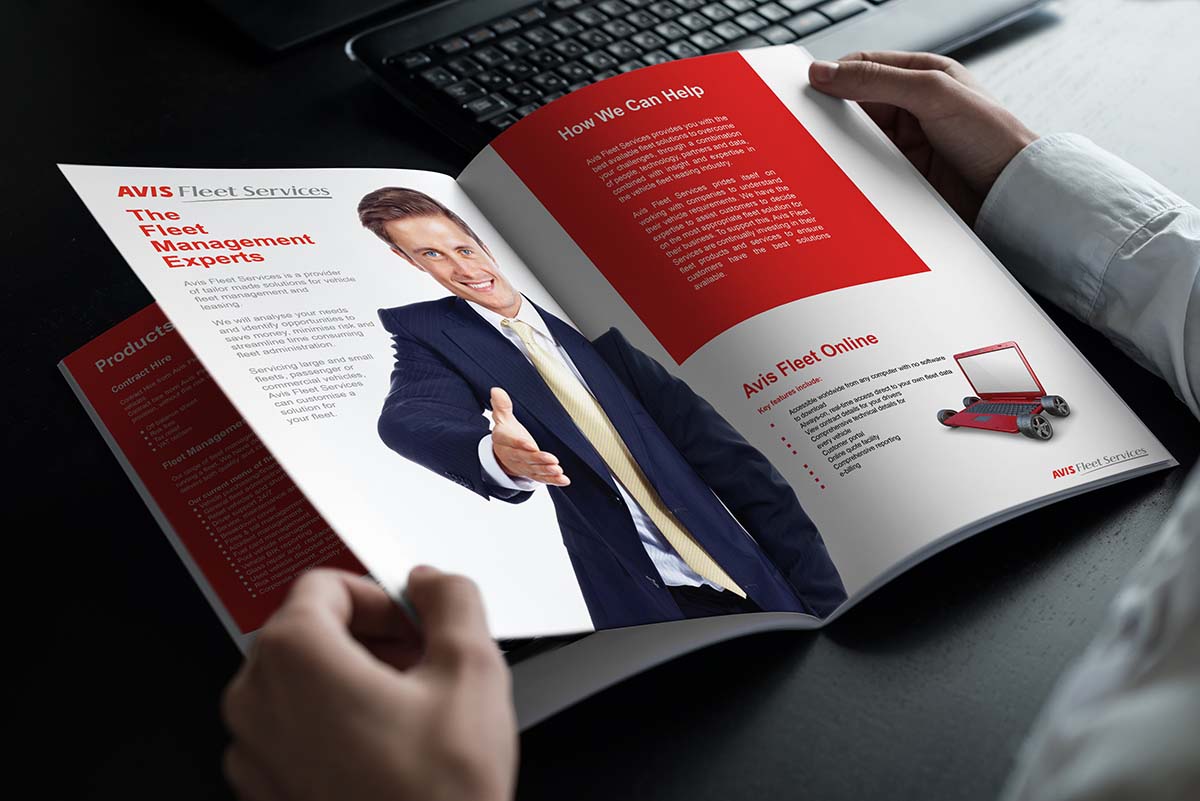 Sales Brochure Design Dublin Avis Services