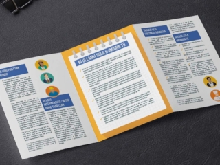 Tri Fold Brochure Design Dublin EURES