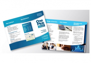brochure report design